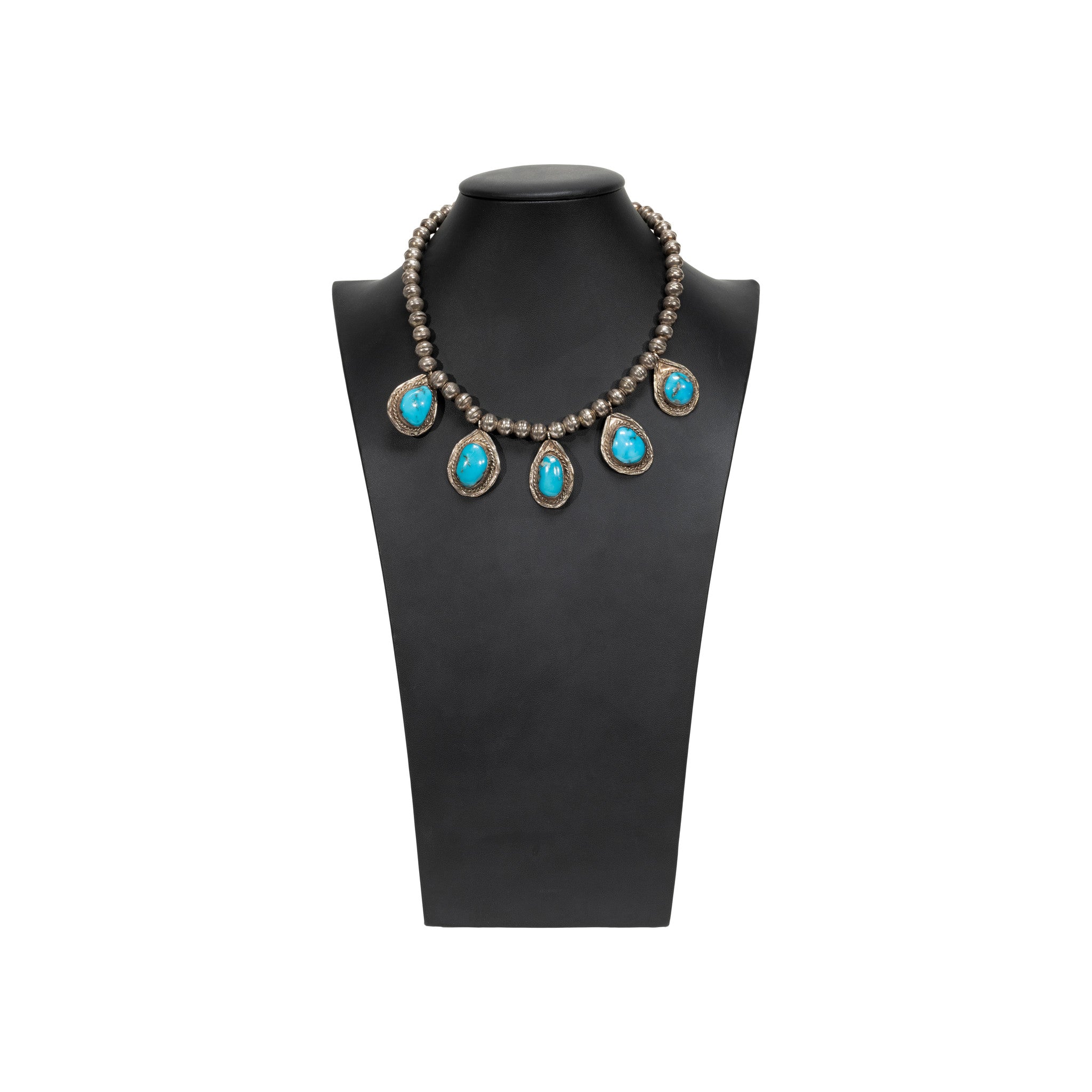 Turquoise and Sterling Necklace