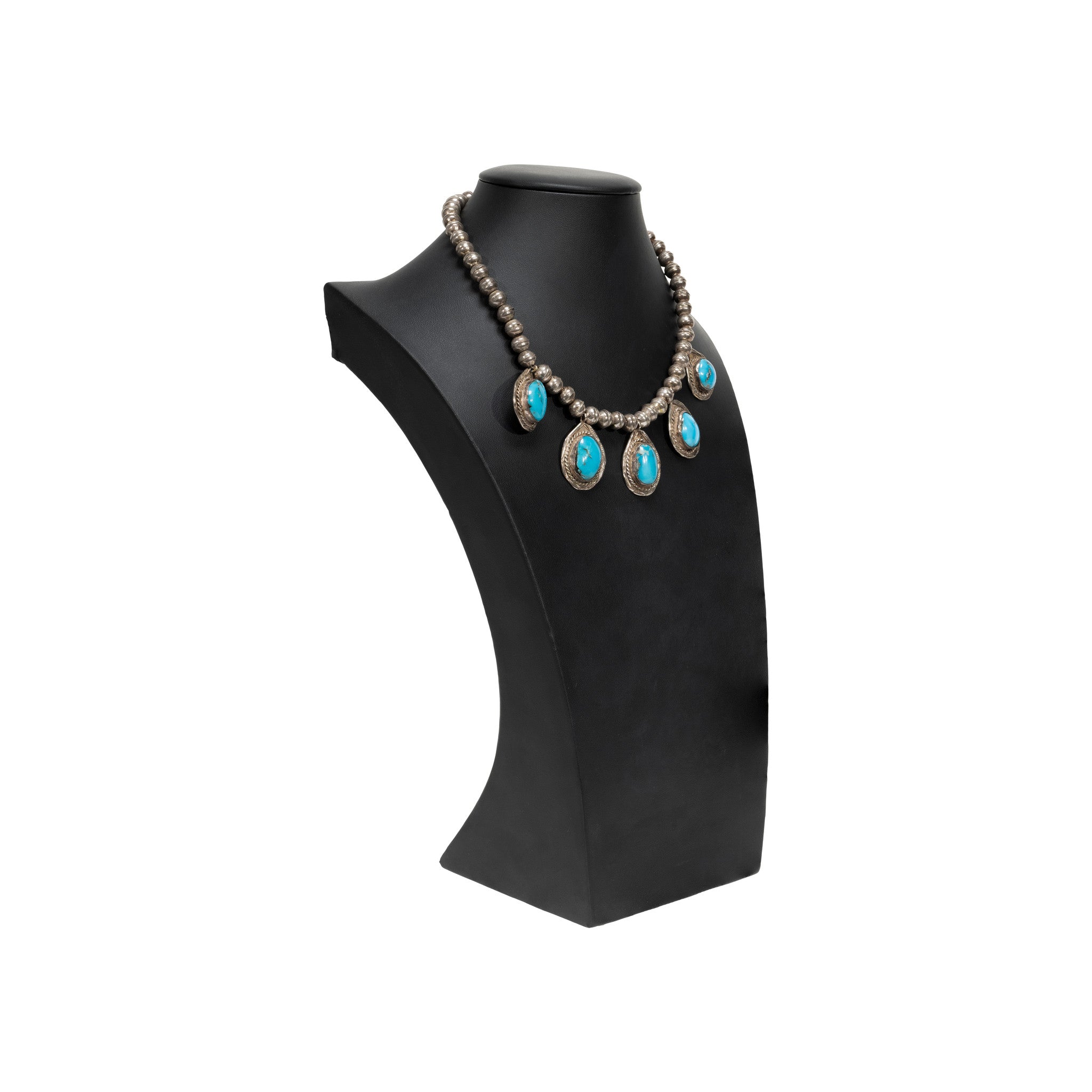 Turquoise and Sterling Necklace