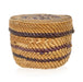Makah Lidded Basket, Native, Basketry, Vertical