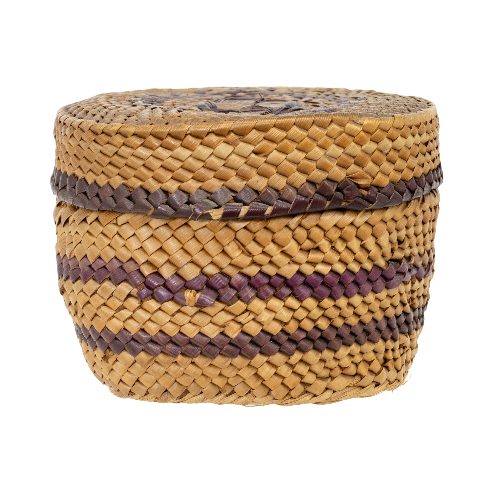 Makah Lidded Basket