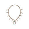 Native Turquoise Squash Blossom, Jewelry, Squash Blossom, Native