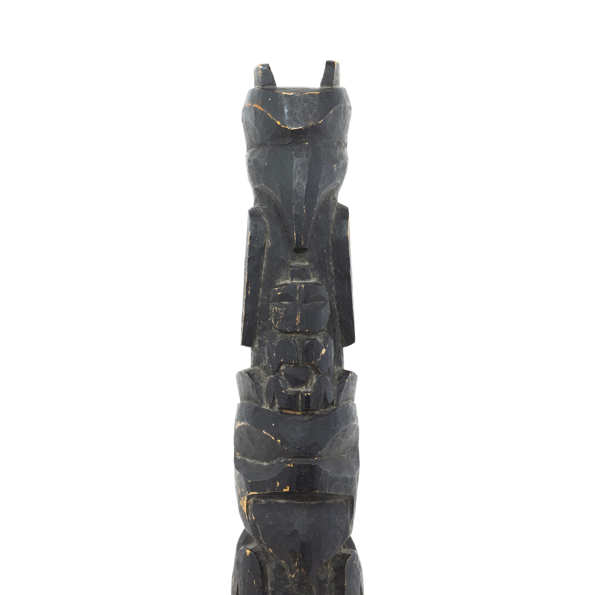 Tlingit Multifigure Totem