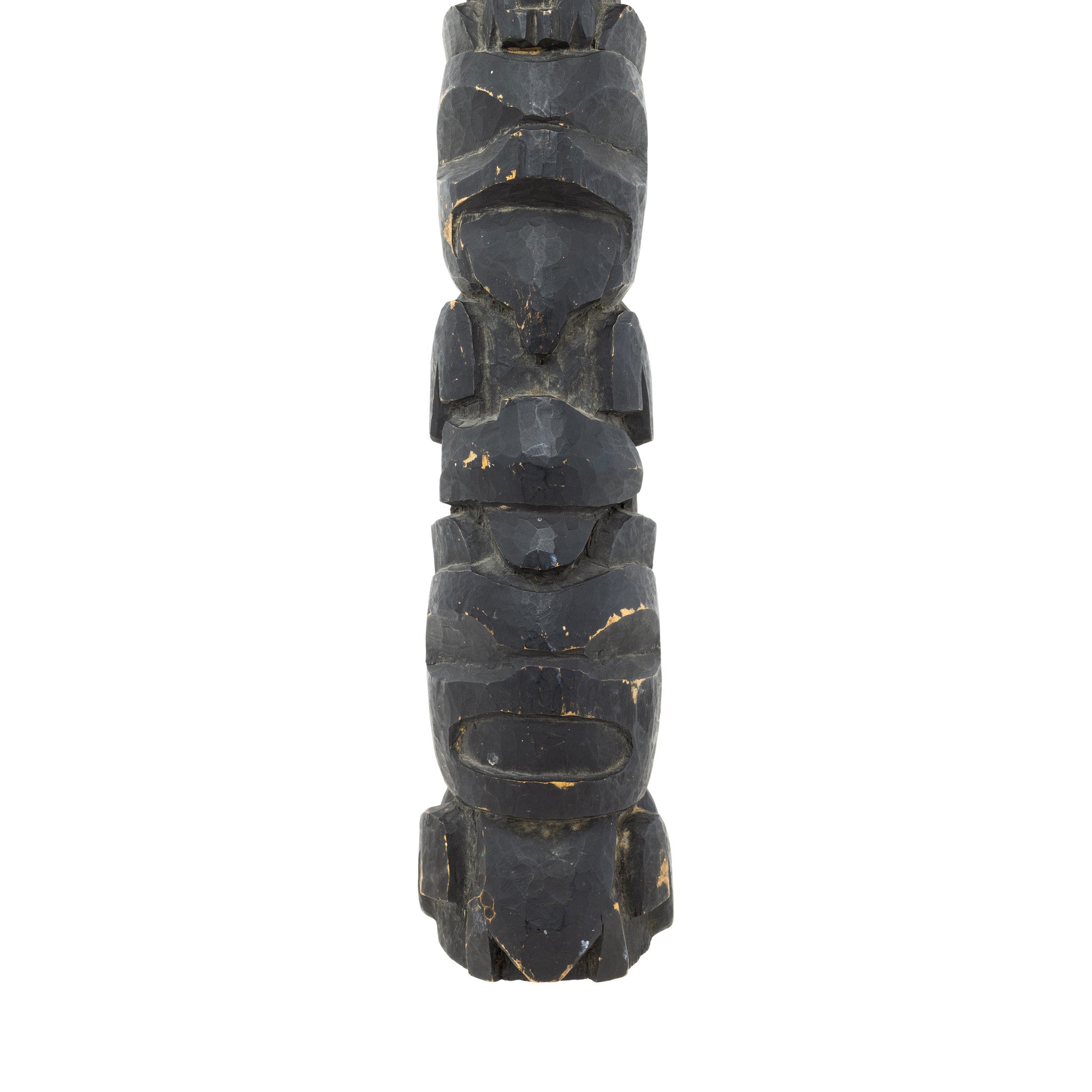 Tlingit Multifigure Totem