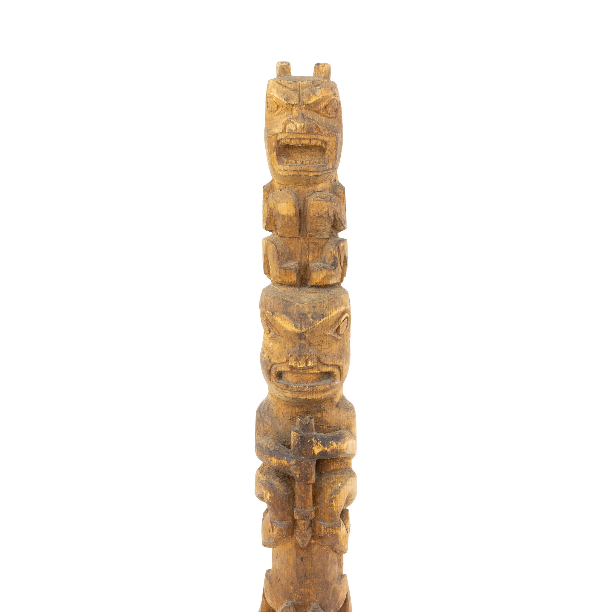 Multifigure Tlingit Totem
