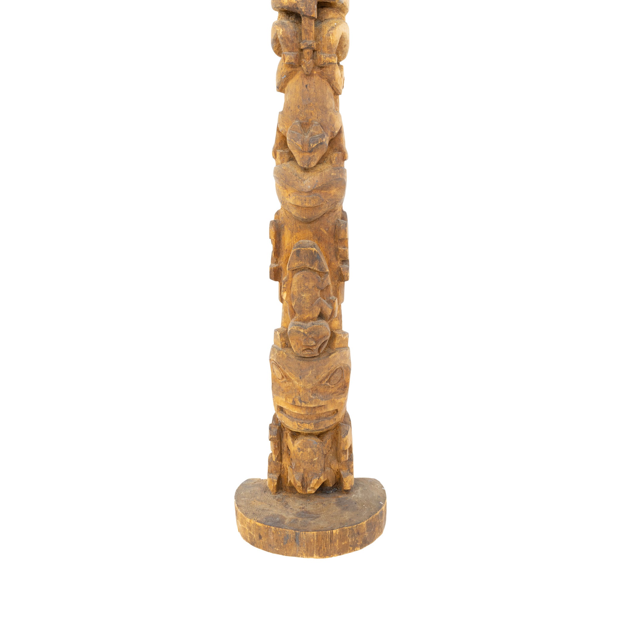 Multifigure Tlingit Totem