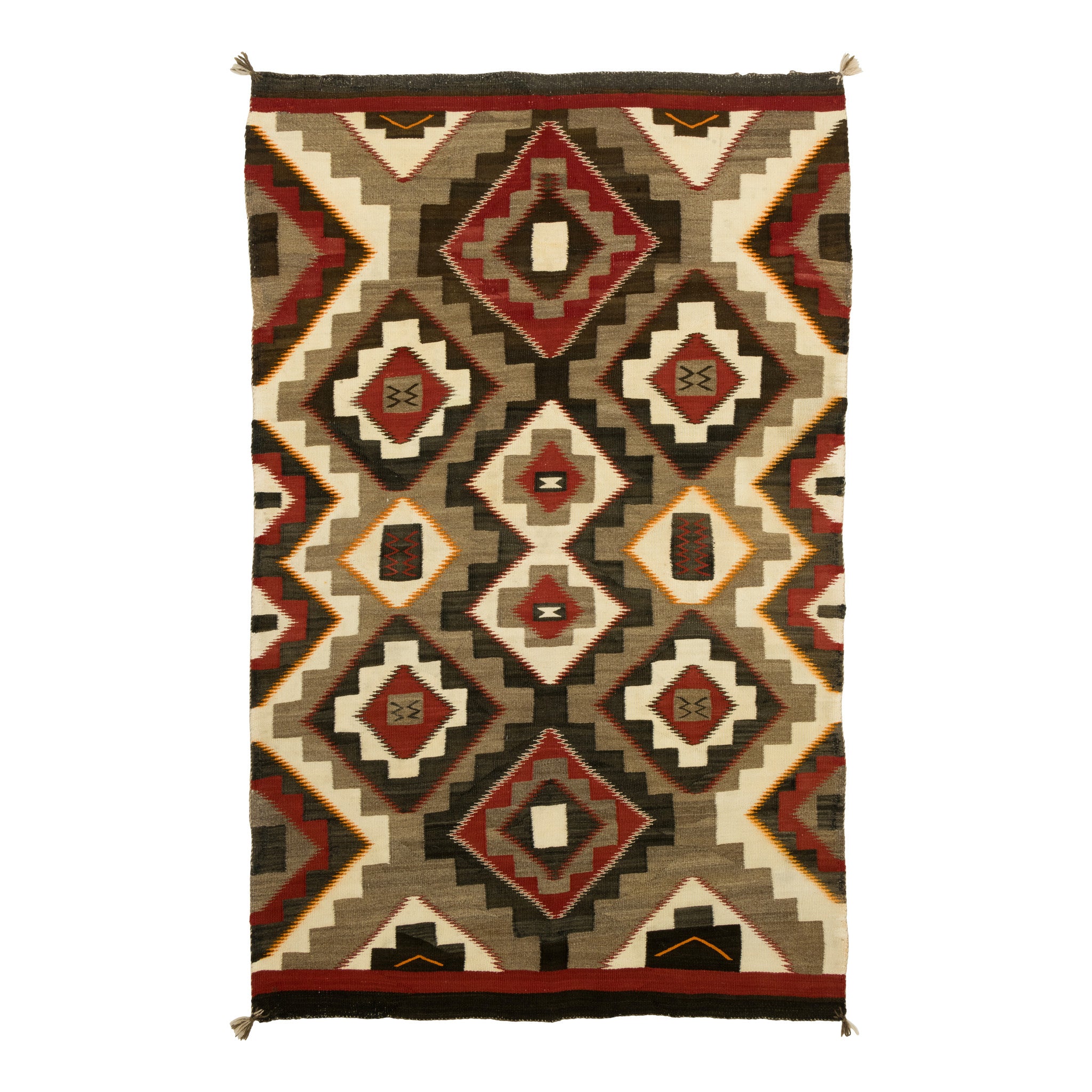 Navajo Red Mesa, Native, Weaving, Floor Rug