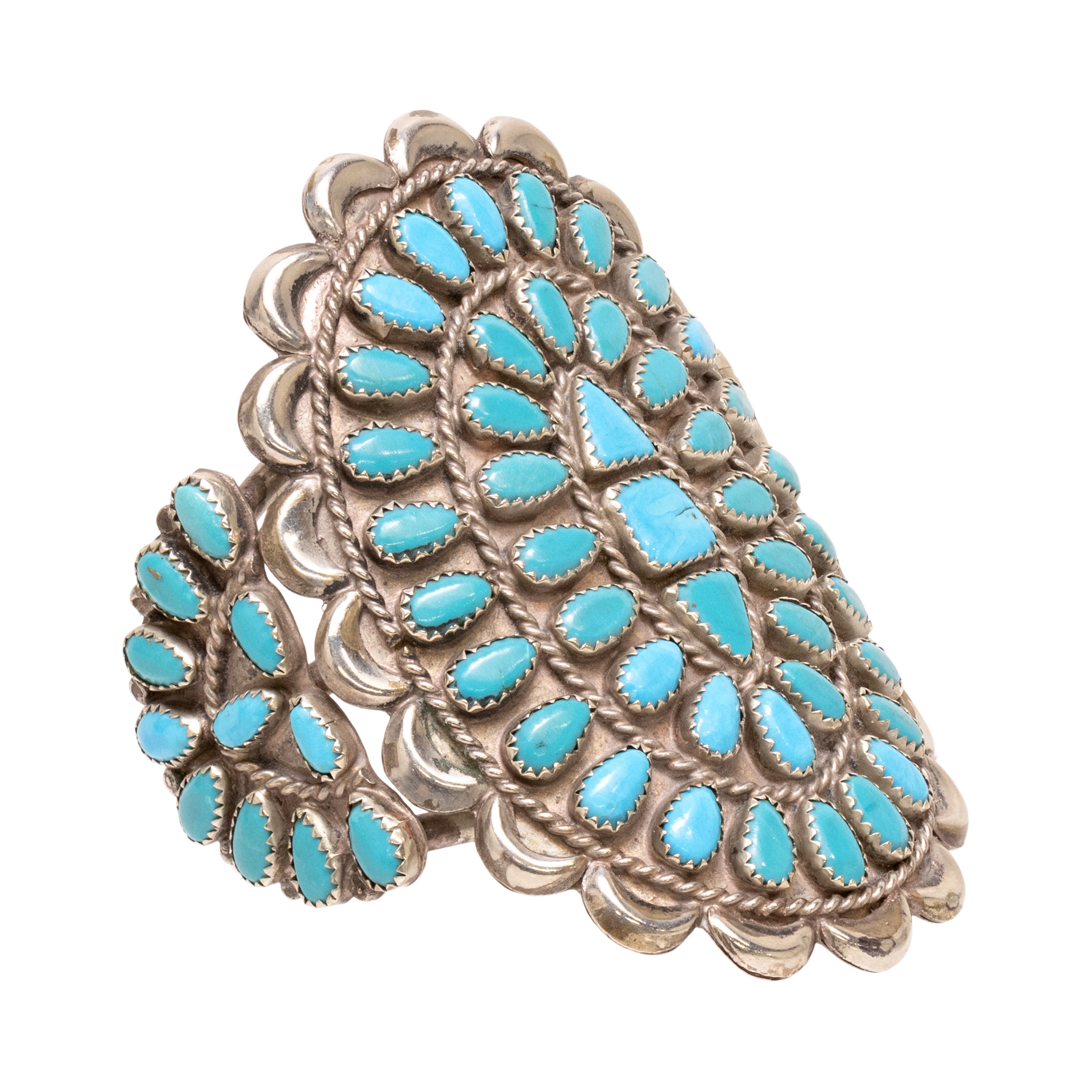 Turquoise Cluster Bracelet