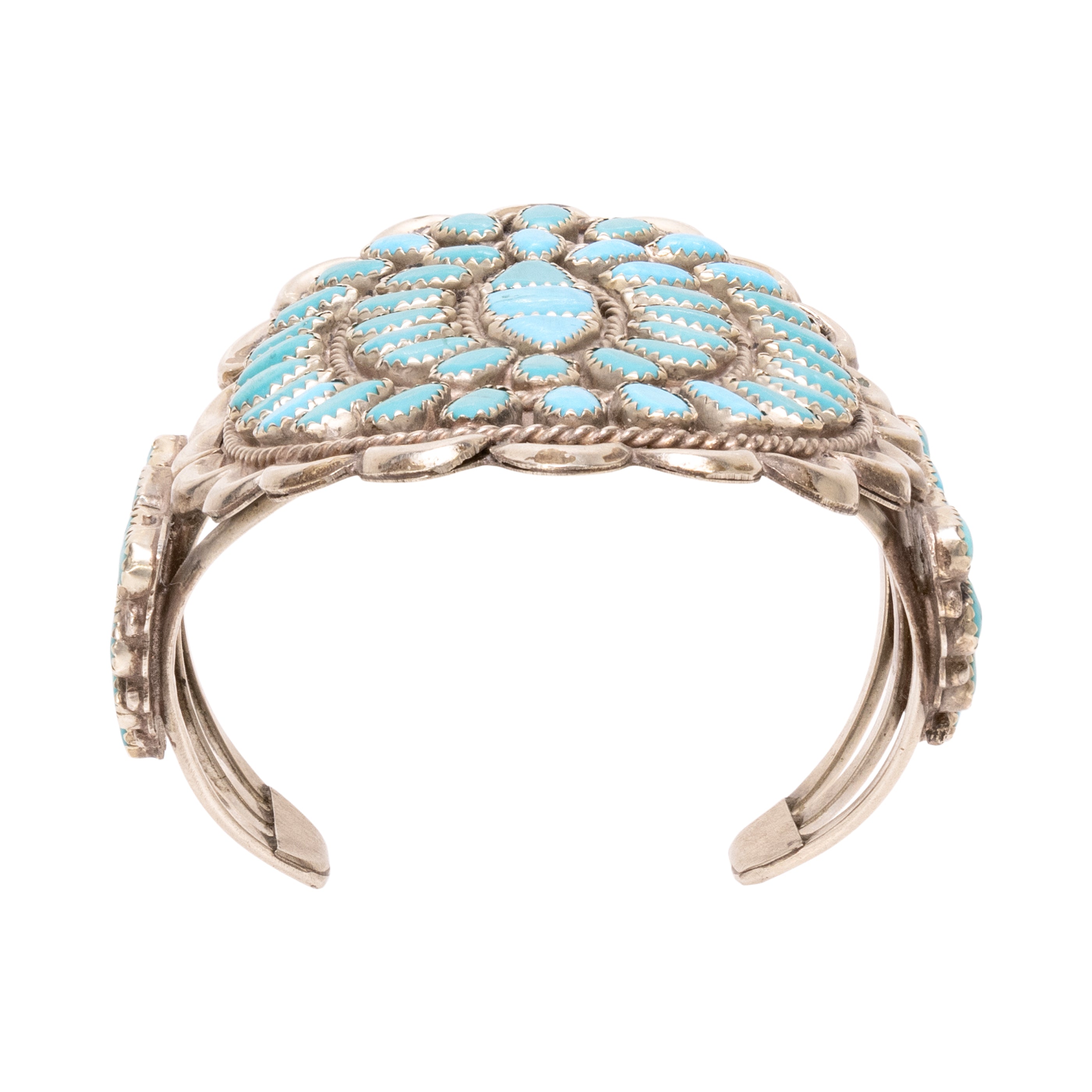 Turquoise Cluster Bracelet