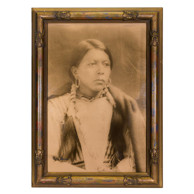 "Jim Little Feather" Gold Tone by Carl Moon, Fine Art, Photography, Limited
