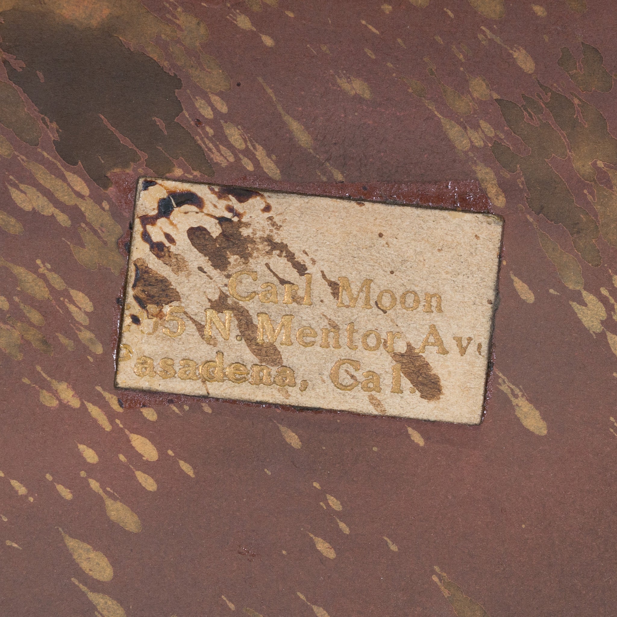 "Jim Little Feather" Gold Tone by Carl Moon