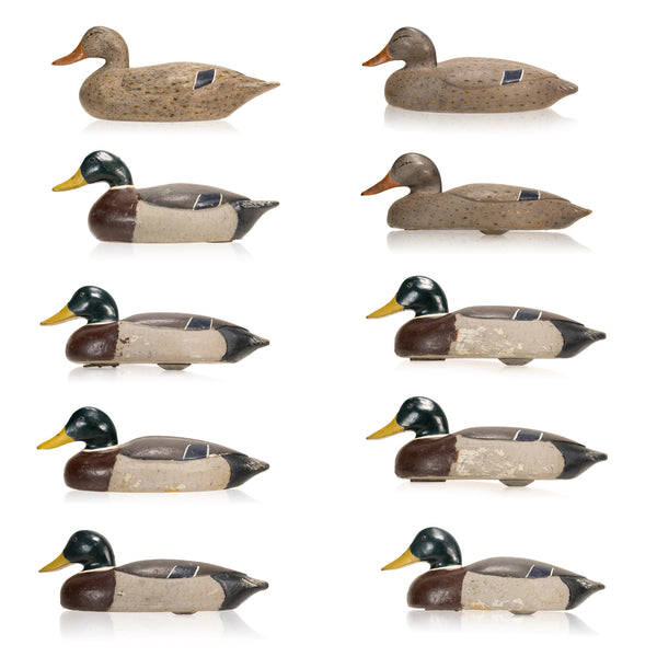 Ten Mallard Decoys, Sporting Goods, Hunting, Waterfowl Decoy