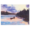 Mountain Lake, Fine Art, Painting, Sporting