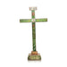 Painted Wooden Cross, Furnishings, Decor, Religious Item