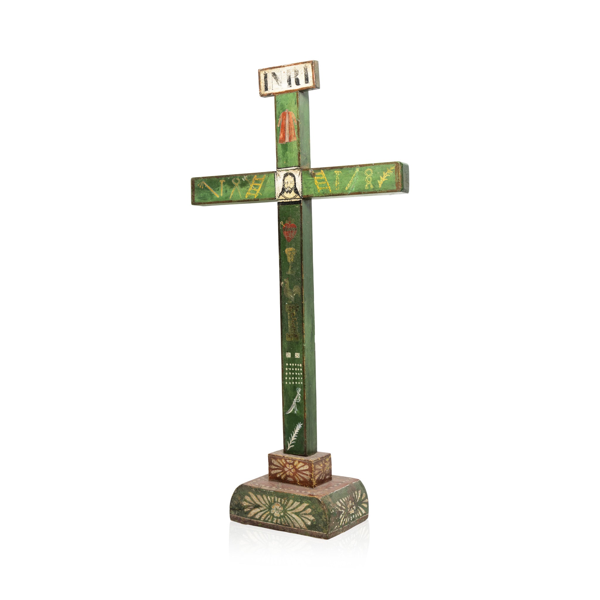 Painted Wooden Cross