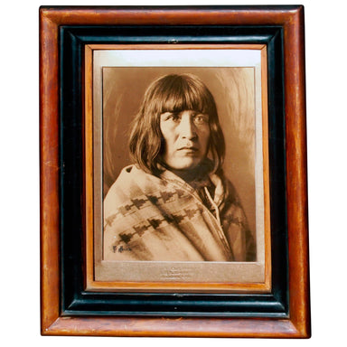 "Santo Domingo Man" Gold Tone by Carl Moon, Fine Art, Photography, Limited