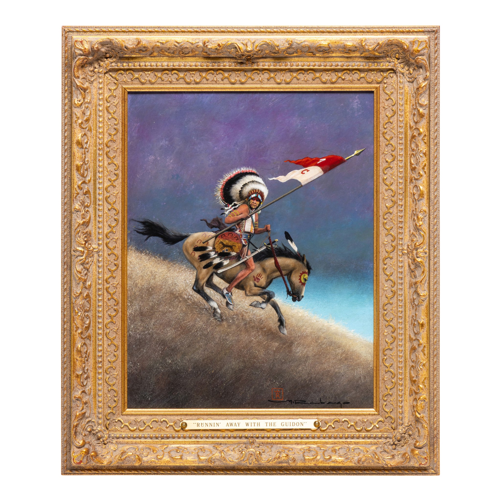 Running Away with Gideon by Mario Rabago