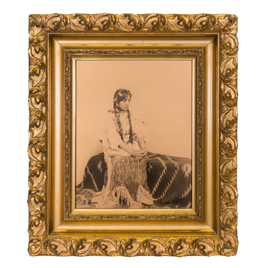 "Albeda" Gold Tone by Carl Moon, Fine Art, Photography, Limited