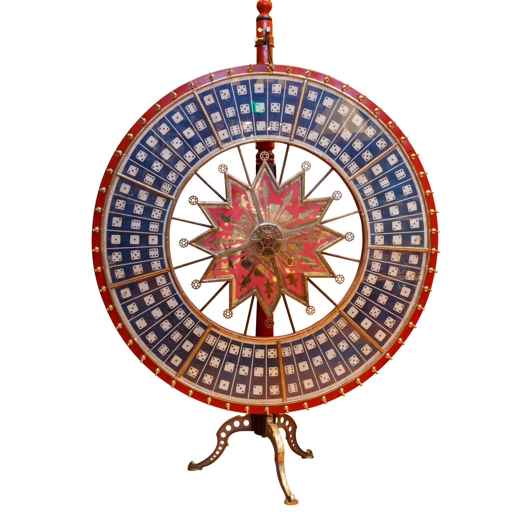 Jumbo Dice Wheel, Western, Gaming, Gambling Wheel