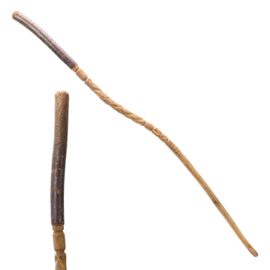 Cherrywood Carved Cane, Furnishings, Decor, Cane