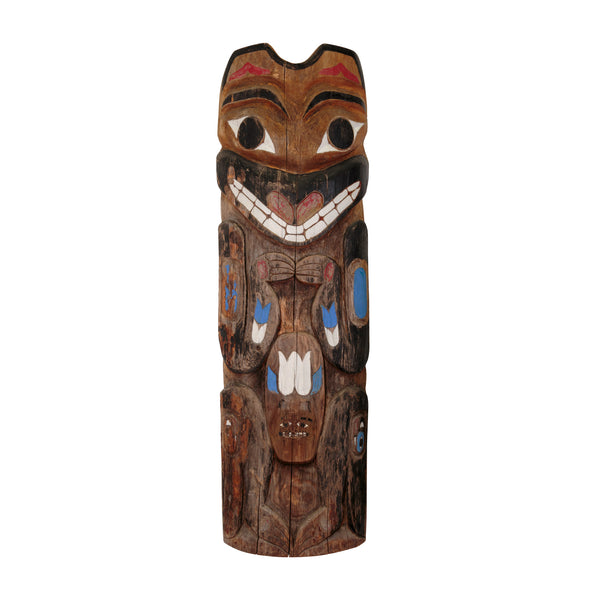 Mother Bear Totem, Native, Carving, Totem Pole