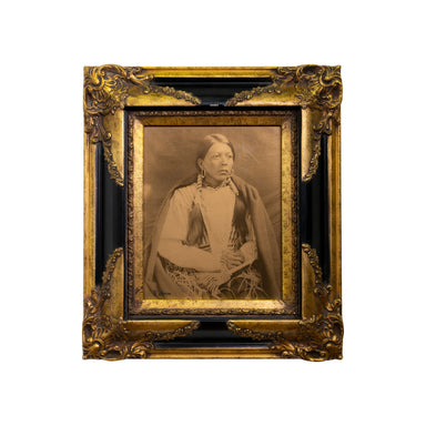 "Jim Little Feather" Gold Tone By Carl Moon, Fine Art, Photography, Limited
