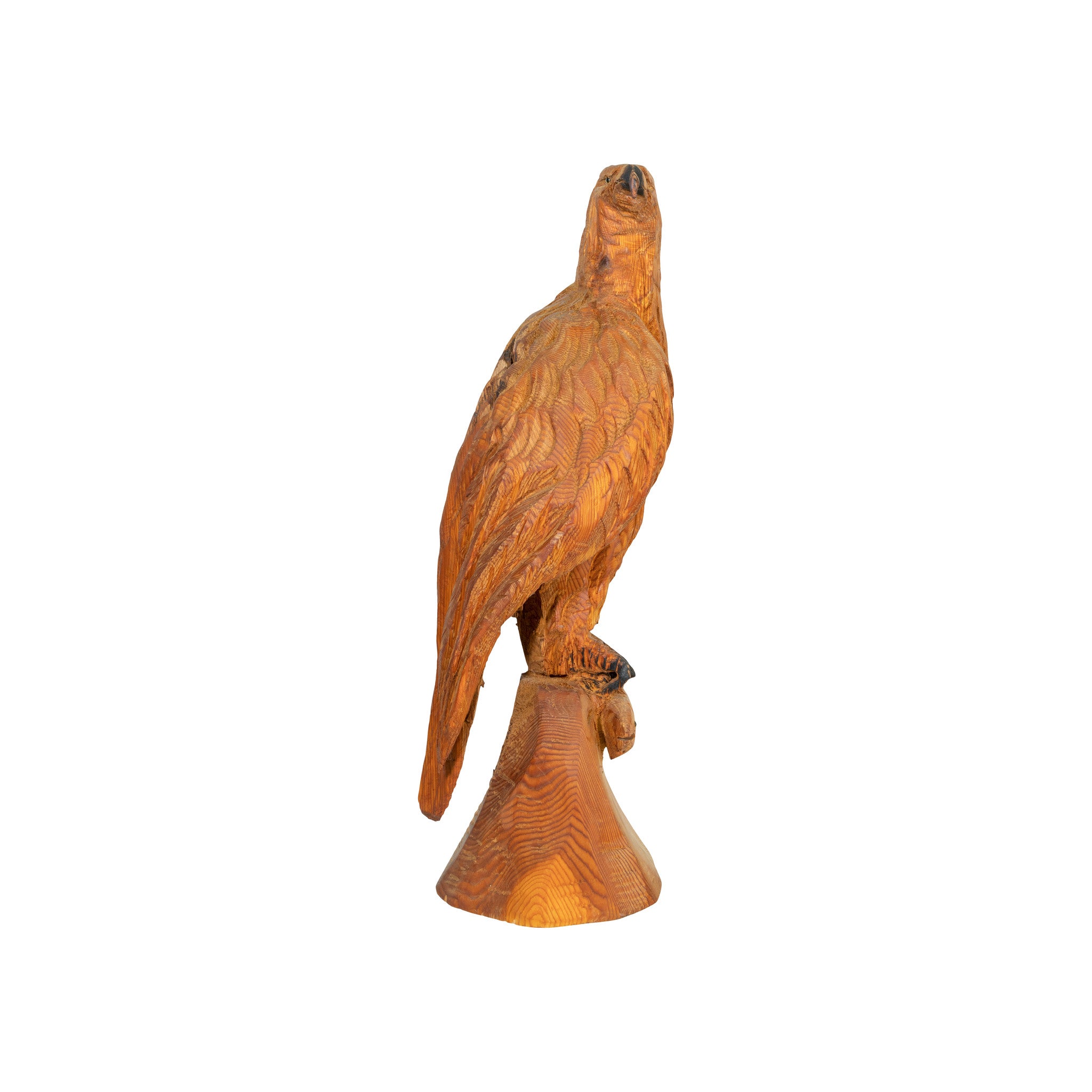 Eagle with Fish Chainsaw Art