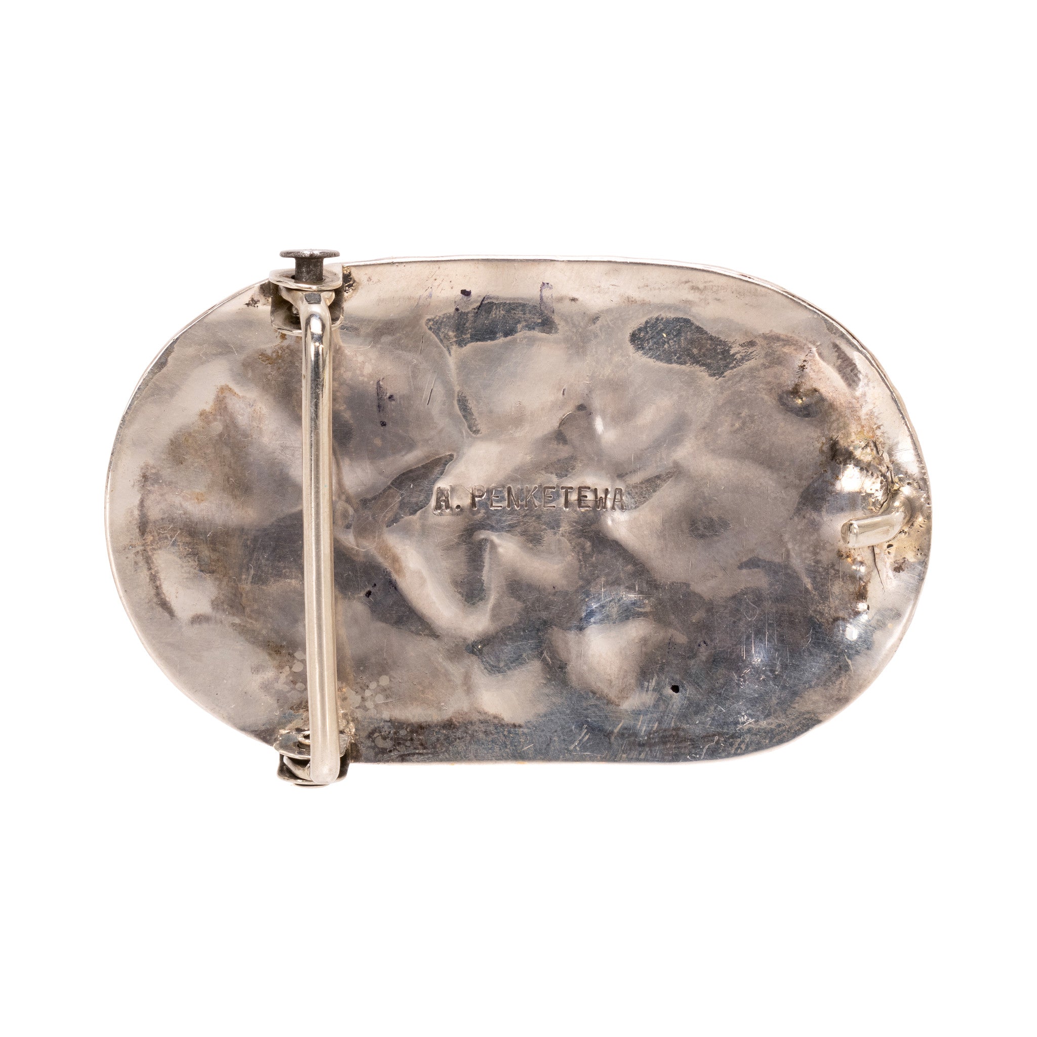 Navajo Turquoise Belt Buckle