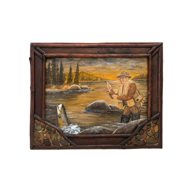 Cisco's Adirondack Brown Trout, Fine Art, Painting, Sporting