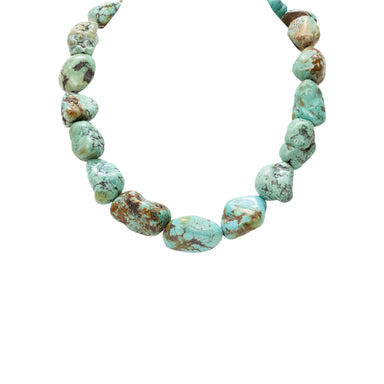 Turquoise Nugget Necklace, Jewelry, Necklace, Native