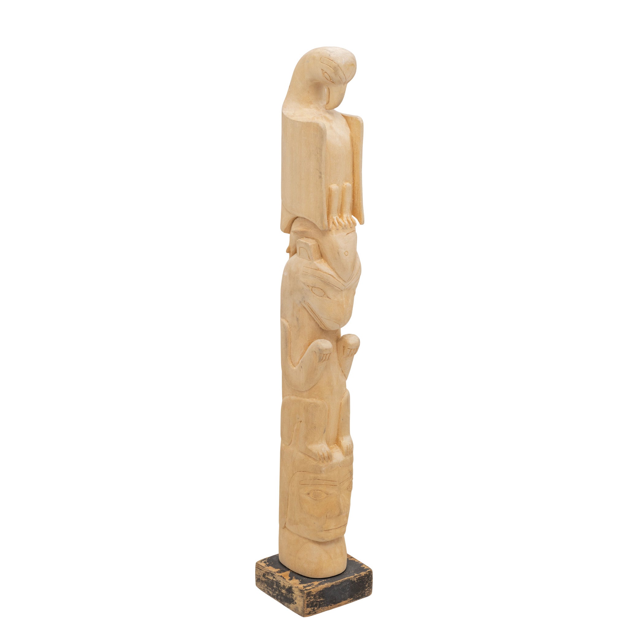 Tlingit “Good Luck” Totem by C. Dalton — Cisco's Gallery
