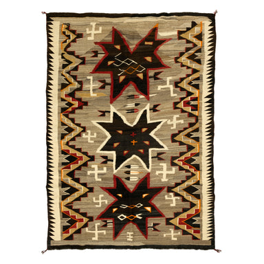 Navajo Crystal, Native, Weaving, Floor Rug