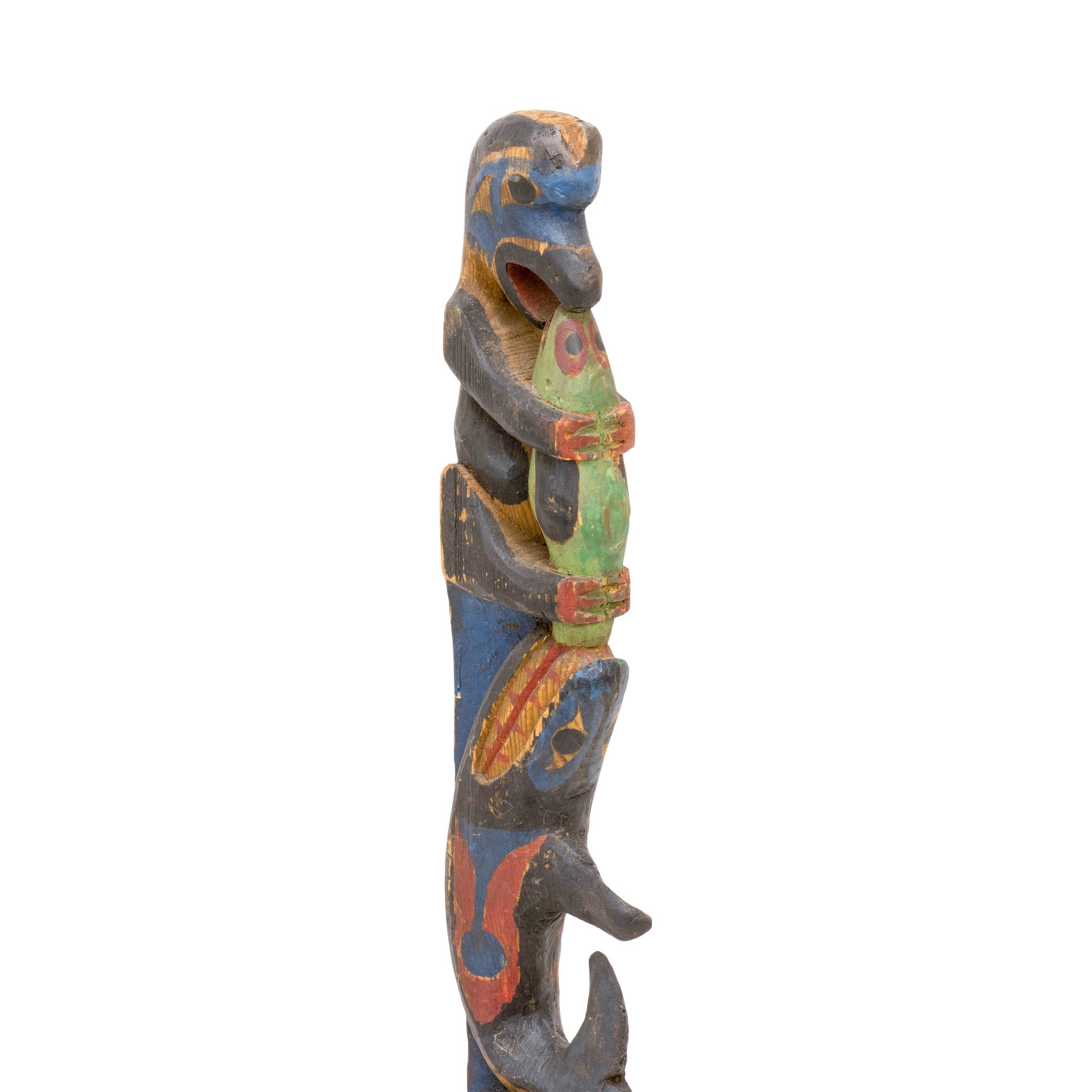 Ditidaht Five Figure Totem