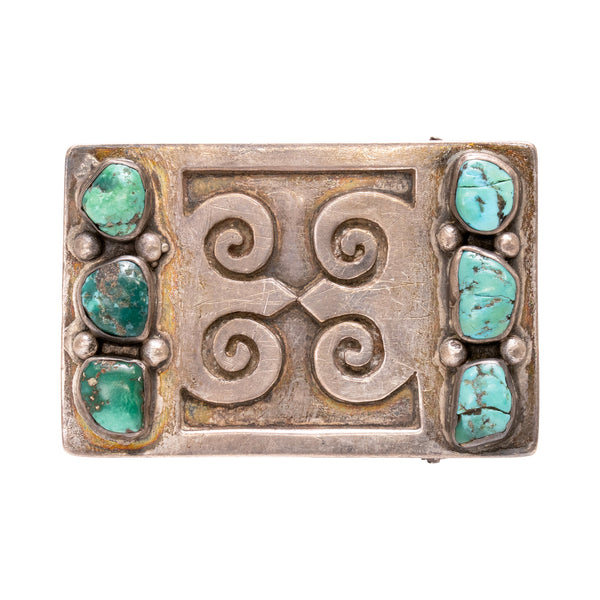 Navajo Belt Buckle, Jewelry, Buckle, Native