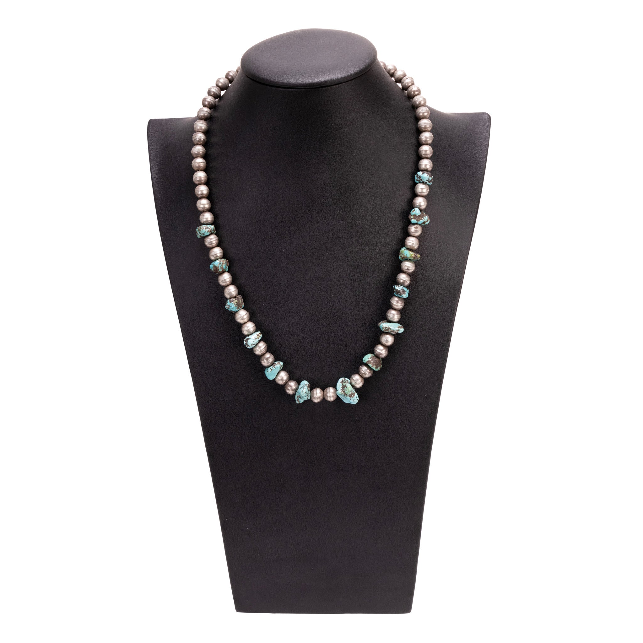 Silver and Turquoise Necklace