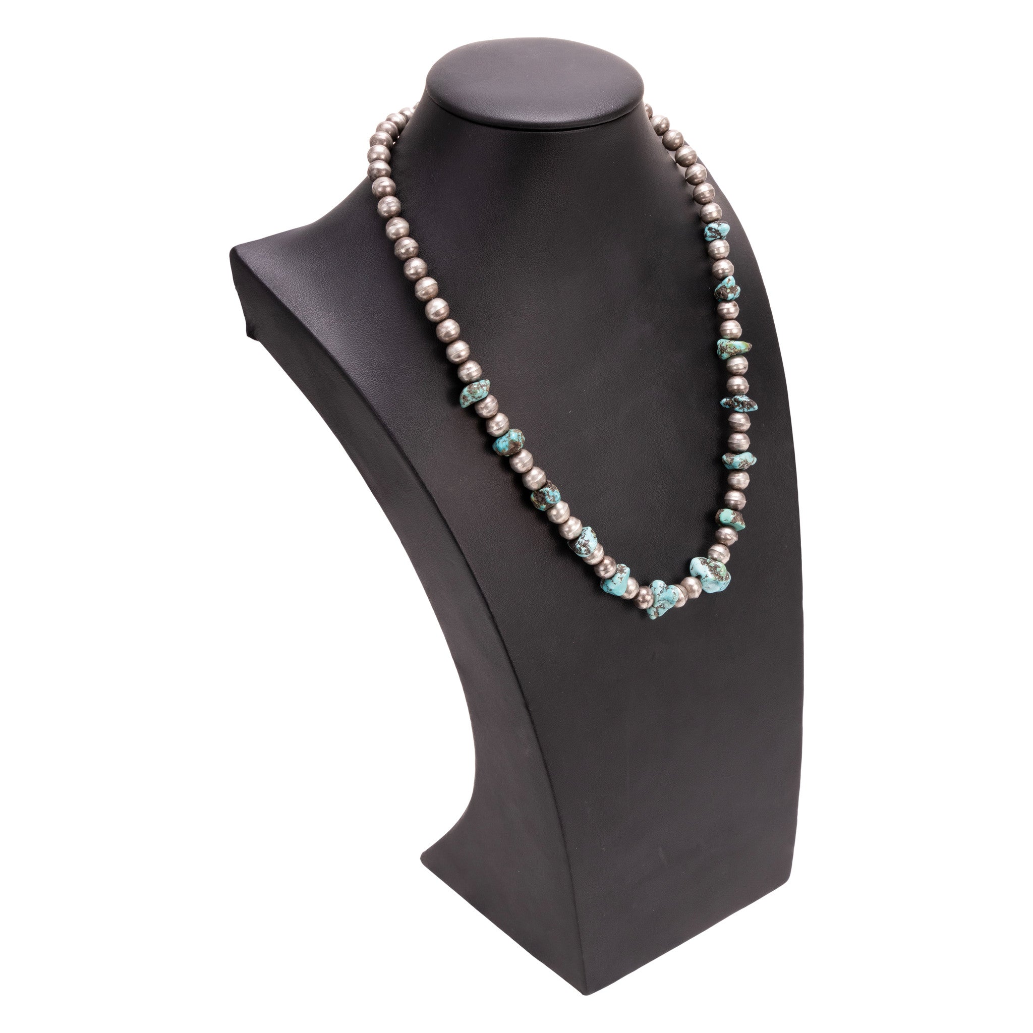 Silver and Turquoise Necklace