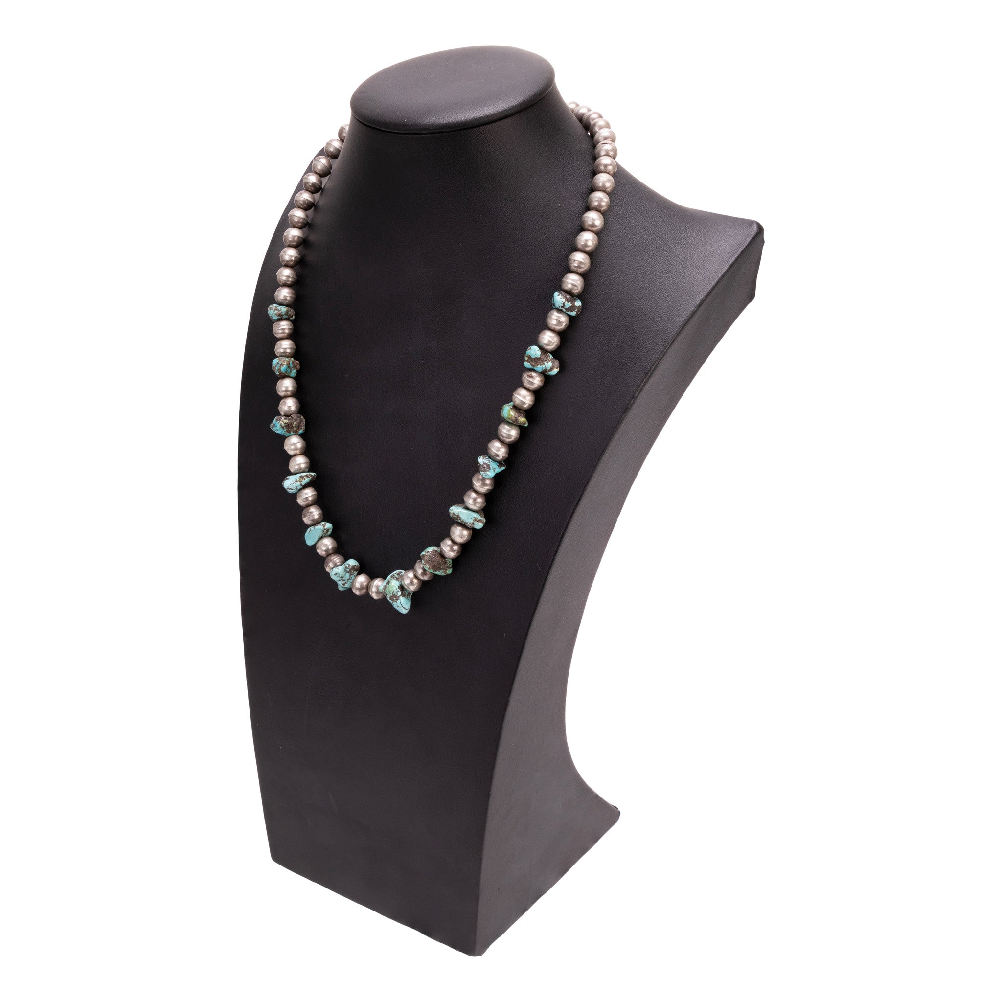 Silver and Turquoise Necklace