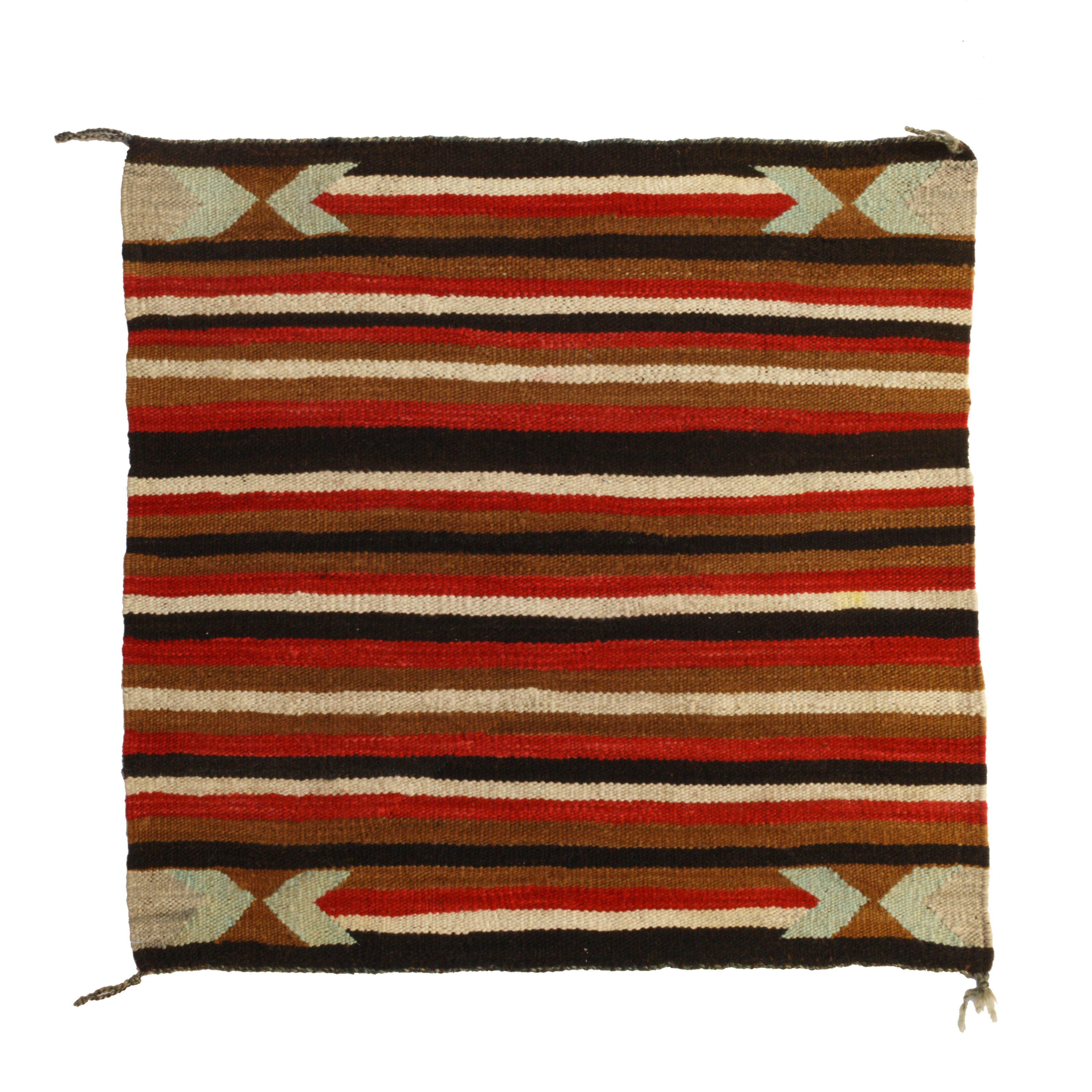 Navajo Single Saddle Blanket, Native, Weaving, Single Saddle Blanket