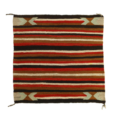 Navajo Single Saddle Blanket, Native, Weaving, Single Saddle Blanket