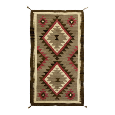 Navajo Ganado, Native, Weaving, Floor Rug