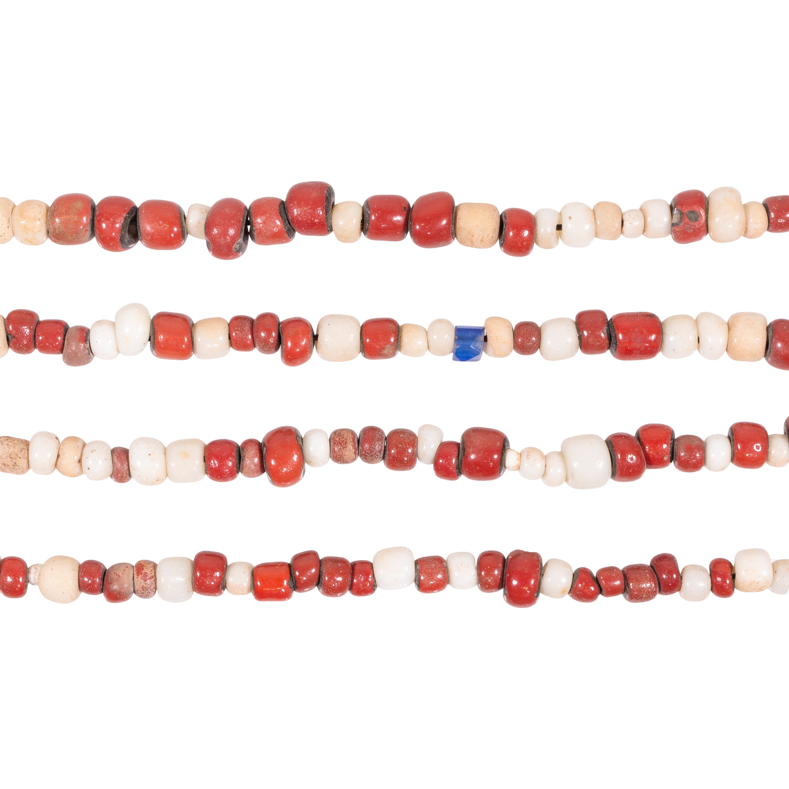Shell Bone and Trade Beads