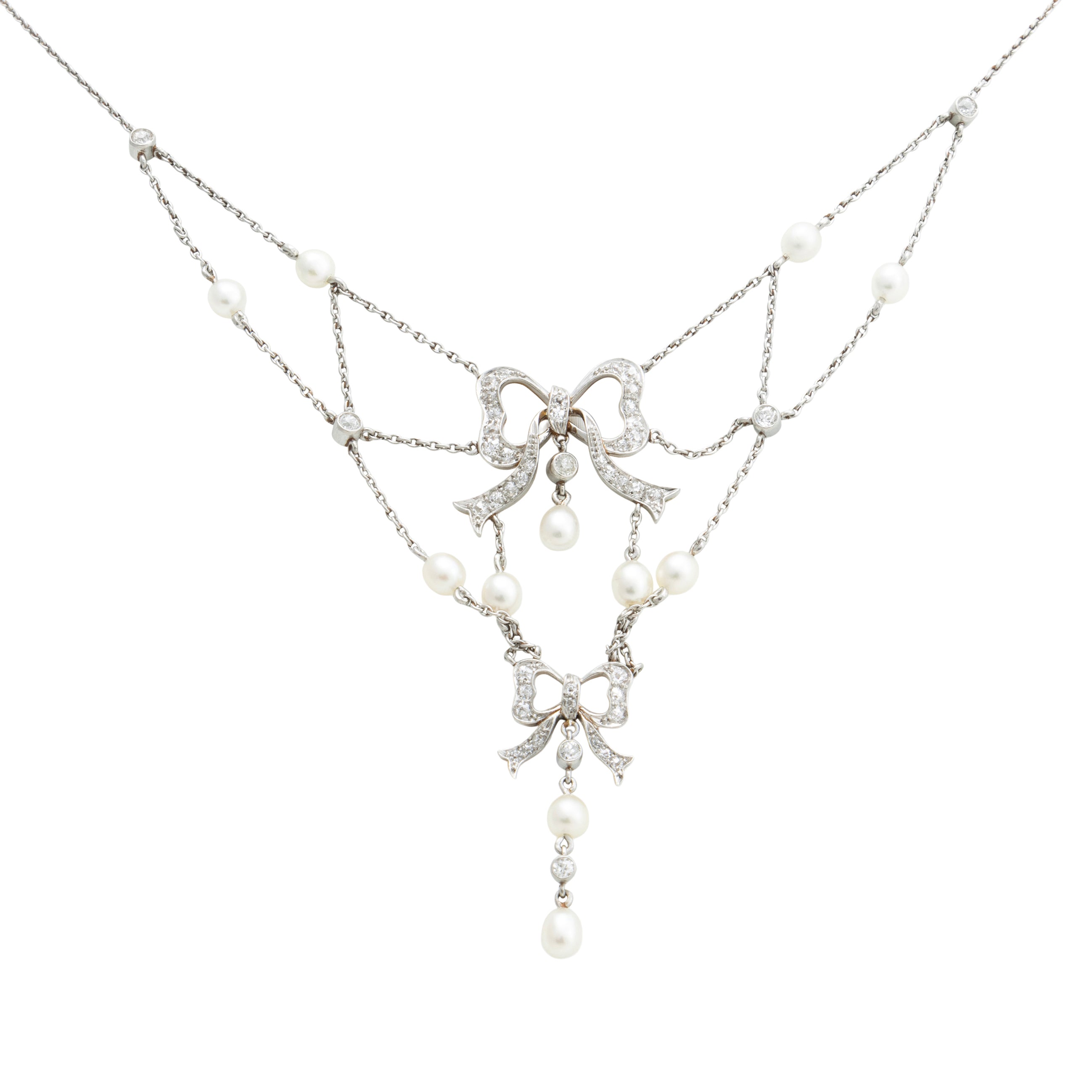 Lady's Vintage Candelabra Necklace