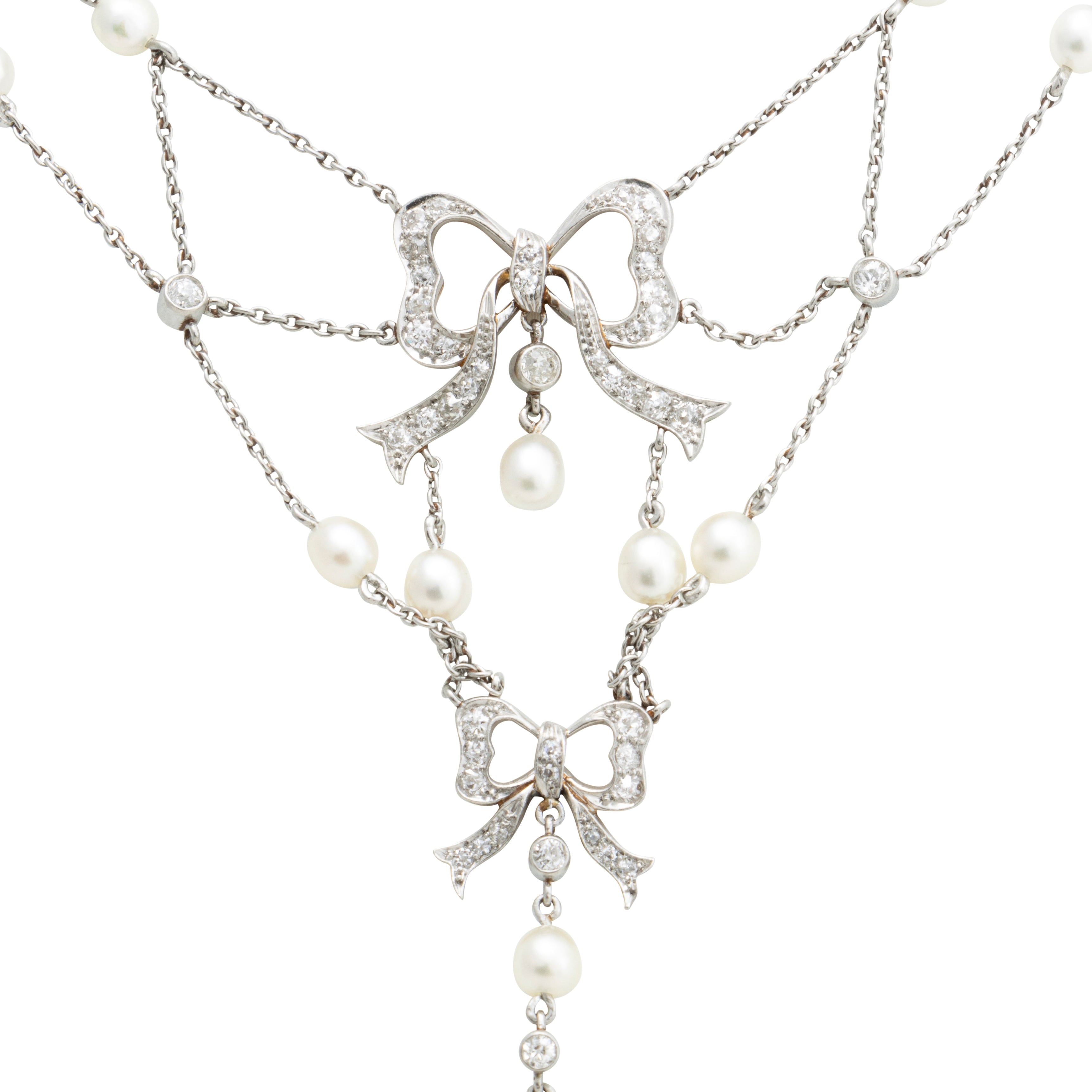 Lady's Vintage Candelabra Necklace