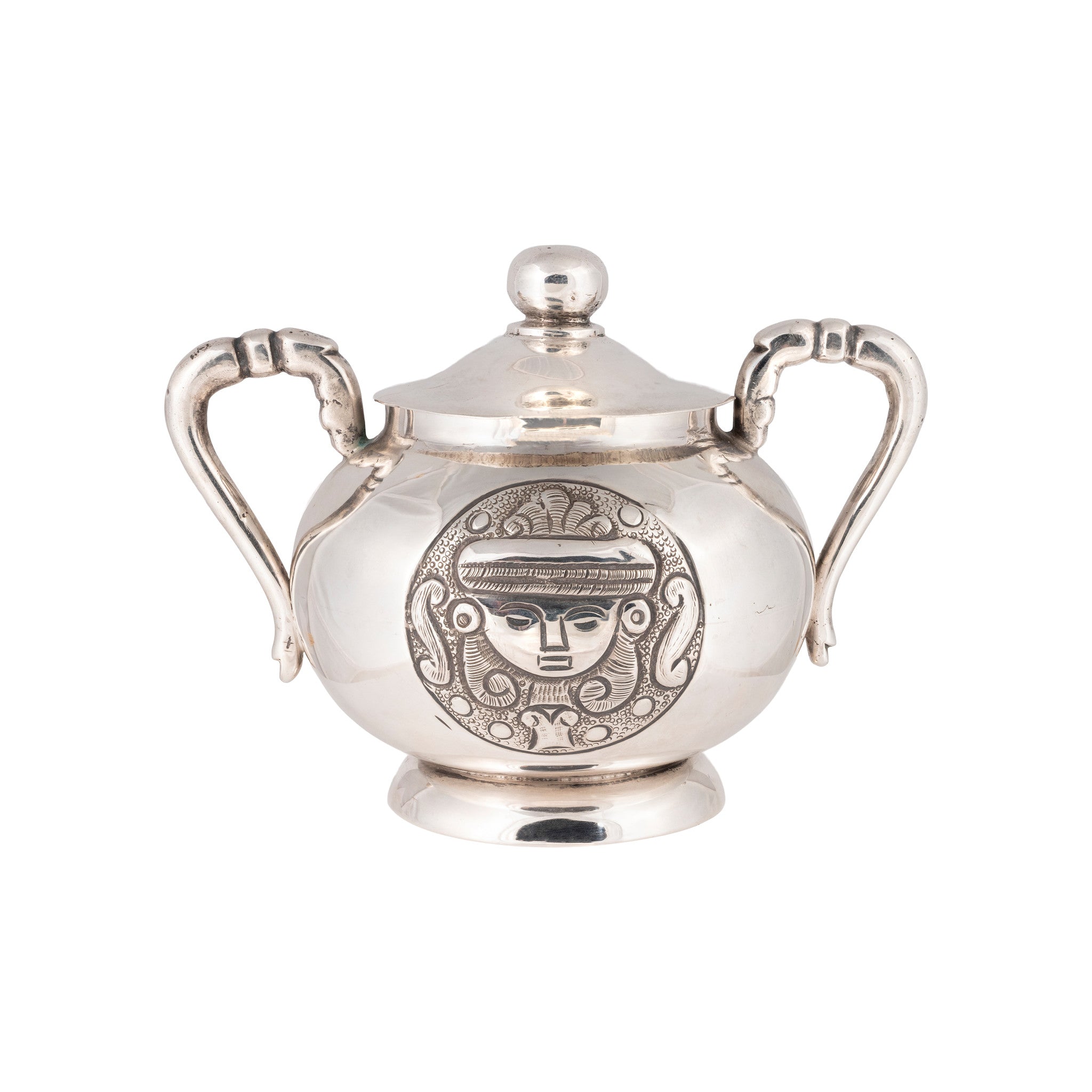 Silver Cream and Sugar Set