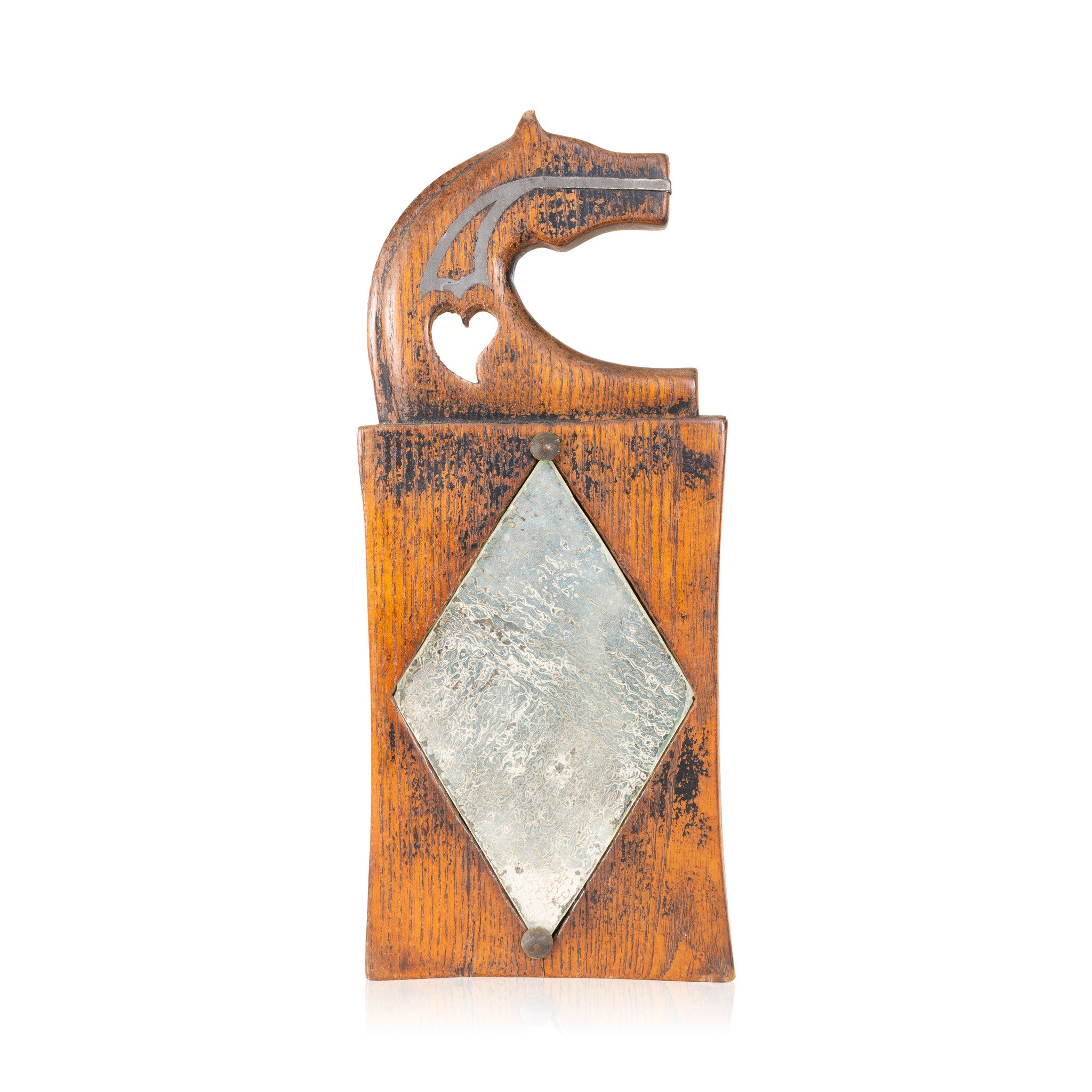Sioux Horse Dance Mirror, Native, Accessory, Signal Mirror