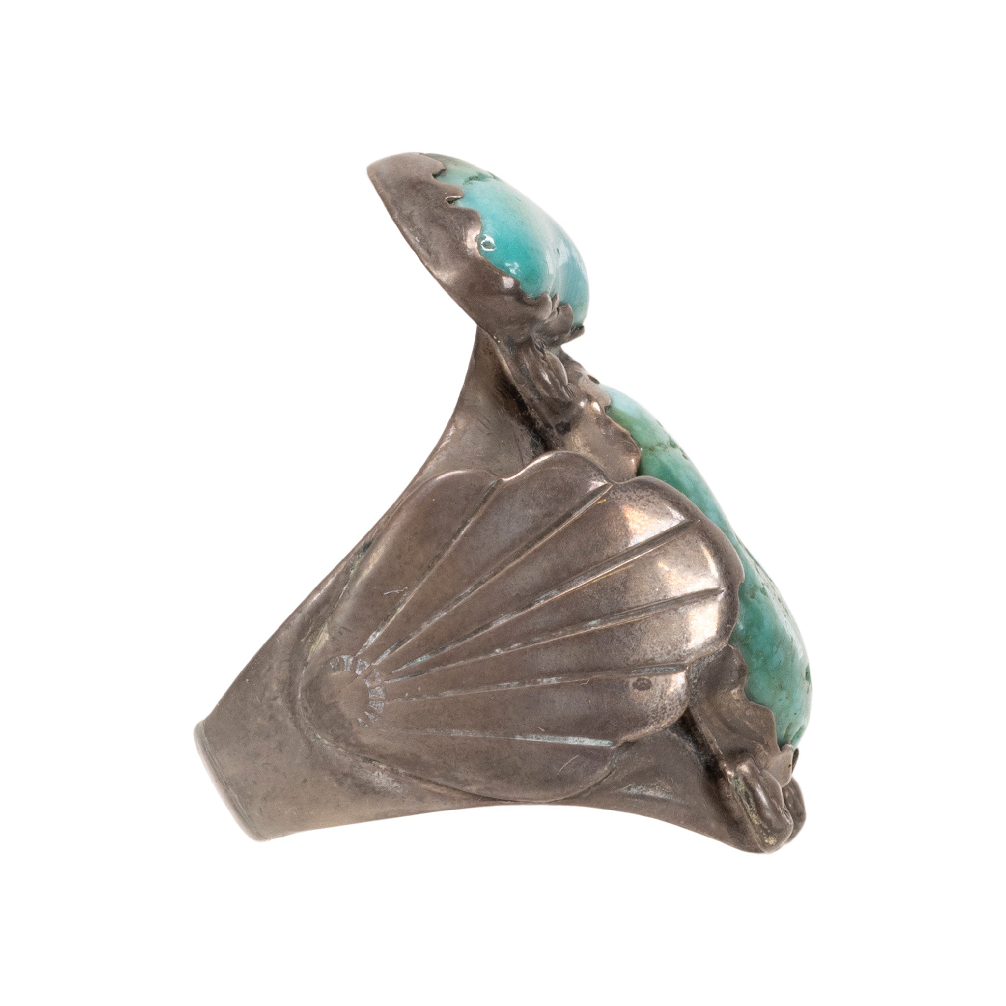 Turquoise and Sterling Ring