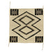 Navajo Crystal Single Saddle, Native, Weaving, Single Saddle Blanket