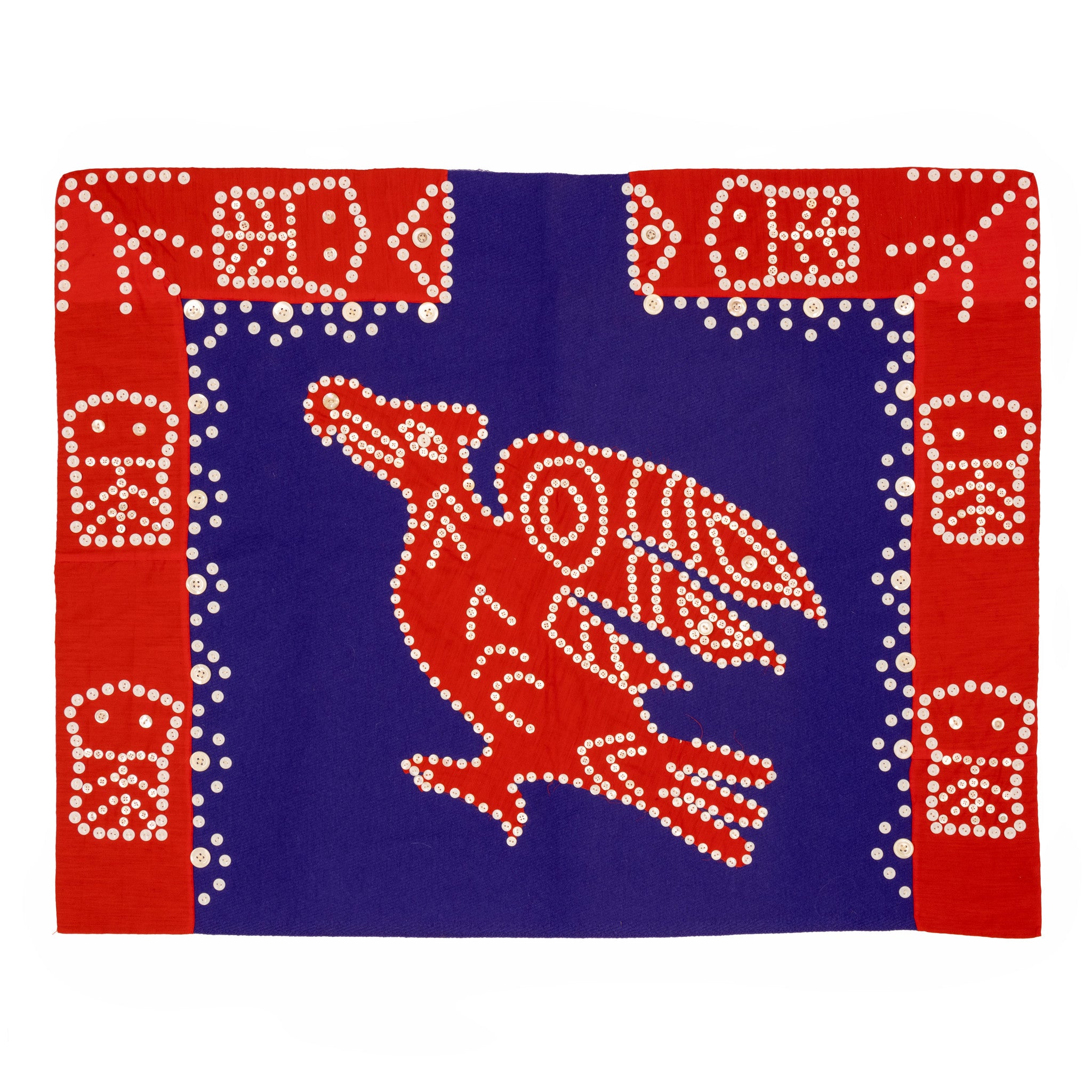 Kwakwaka'Wakw Child's Button Blanket, Native, Garment, Robe