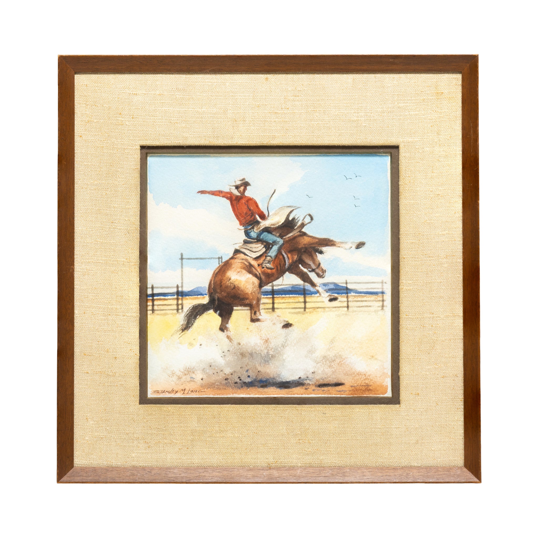 "Bucking Horse" by Stanley Long