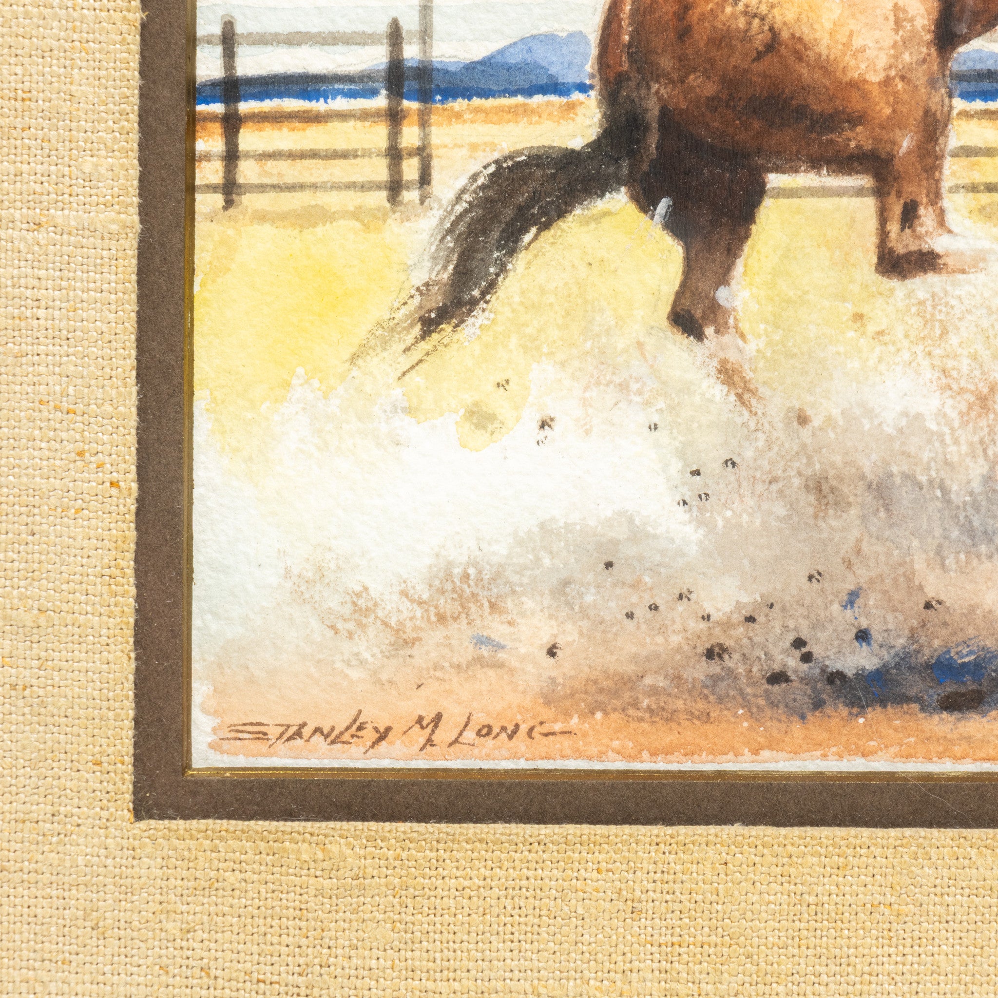 "Bucking Horse" by Stanley Long