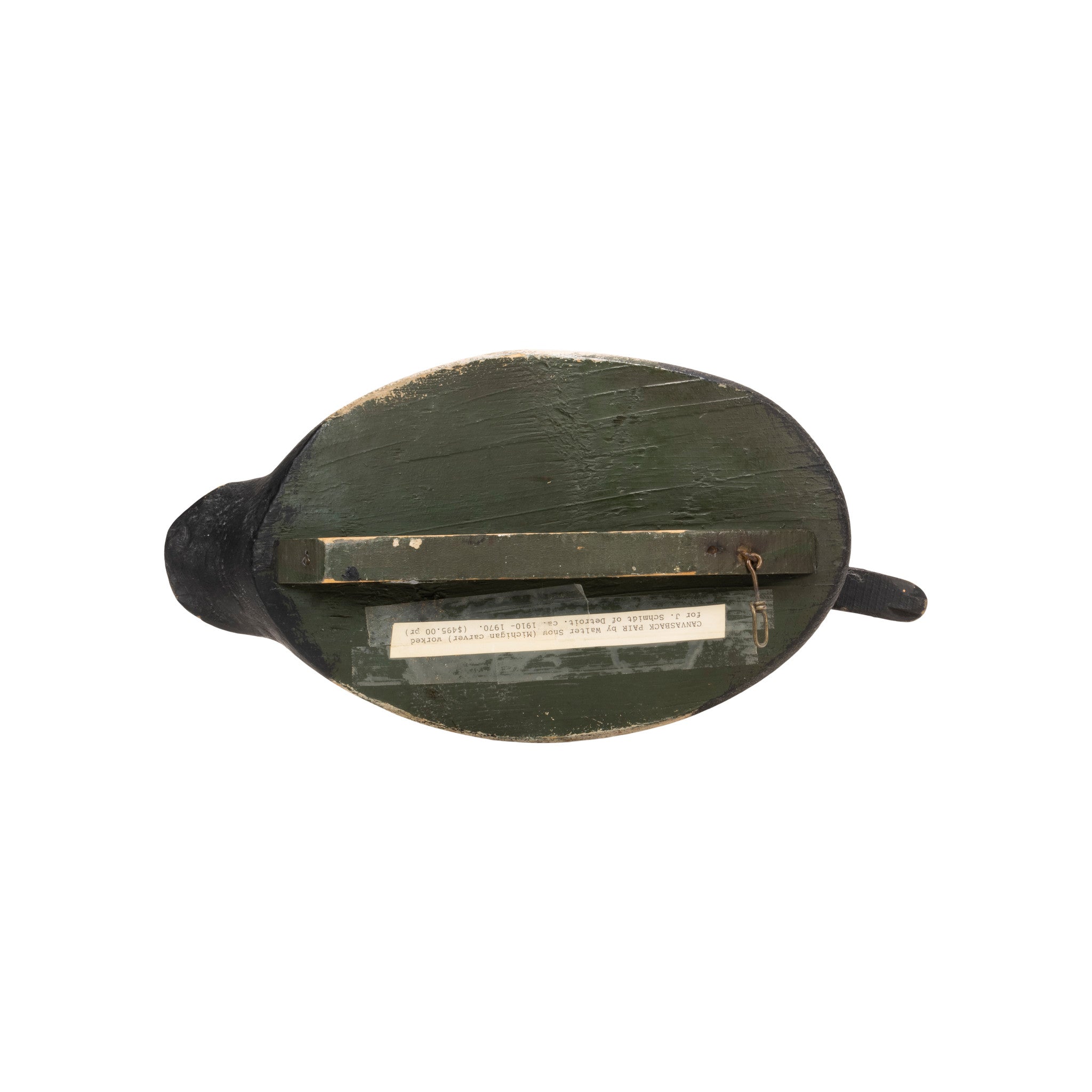 Walter Snow Canvasback Decoy